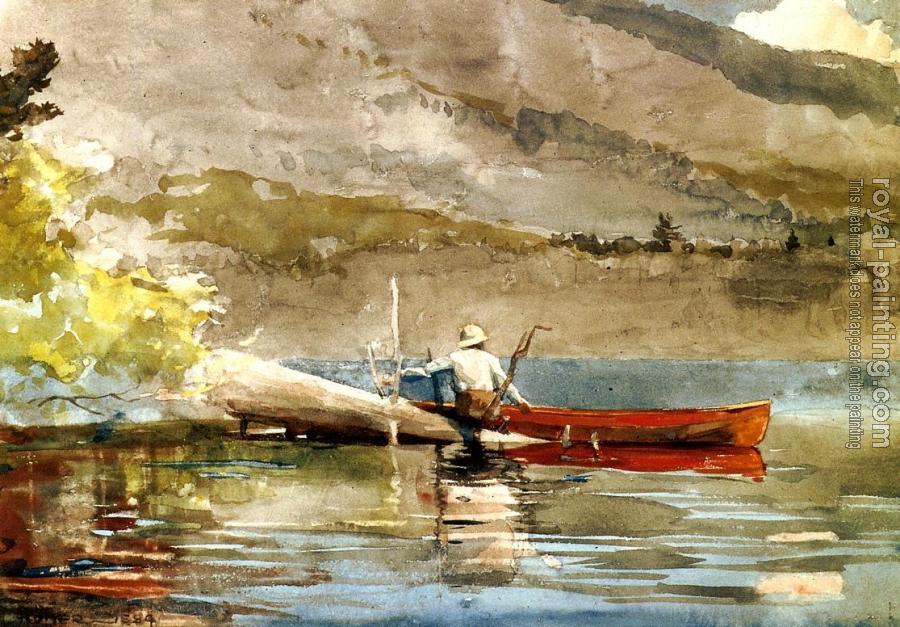 Winslow Homer : The Red Canoe III